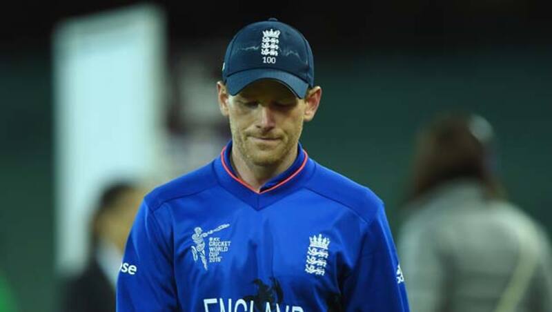 England crashed out of the World Cup following loss to Bangladesh by 15 runs &copy; Getty Images
