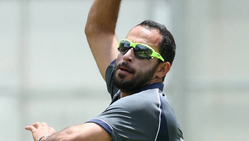 Fawad Ahmed said he'll have a moment of joy with fellow non-drinker Peter Siddle &Acirc;&copy; Getty Images