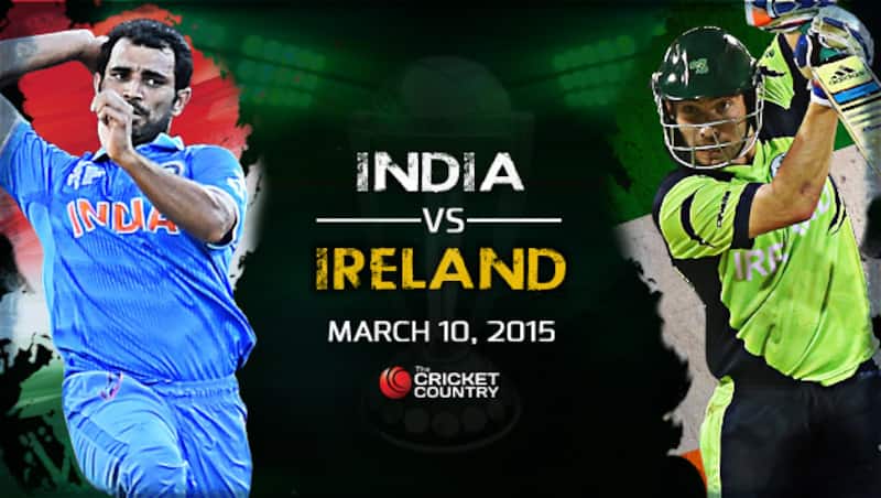 India vs Ireland, ICC Cricket World Cup 2015: India look to maintain winning streak against giant-killers Ireland