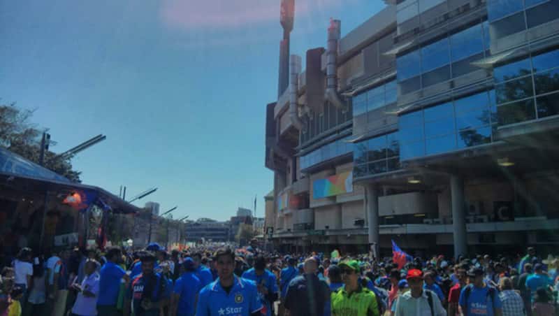 Indian fans at the Sydney Cricket Ground. Photo courtesy: Nishad Pai Vaidya