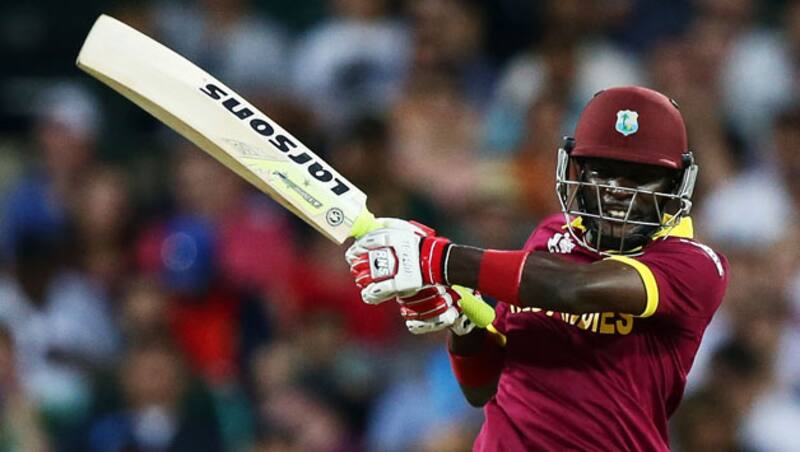Jonathan Carter (above) is batting on eight along with Lendl Simmons on four © Getty Images