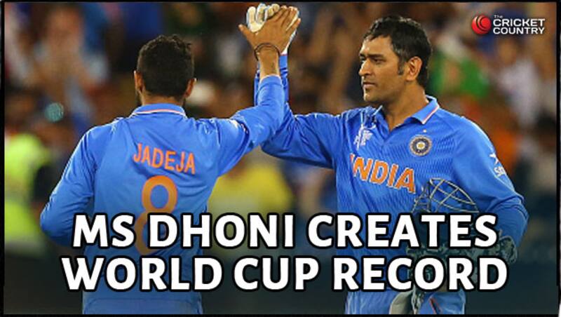 MS Dhoni now has 12 World Cup wins under his belt &Acirc;&copy; Getty Images