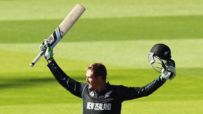 Martin Guptill smashed 234* against West Indies, propelling New Zealand to 393 &Acirc;&copy; Getty Images
