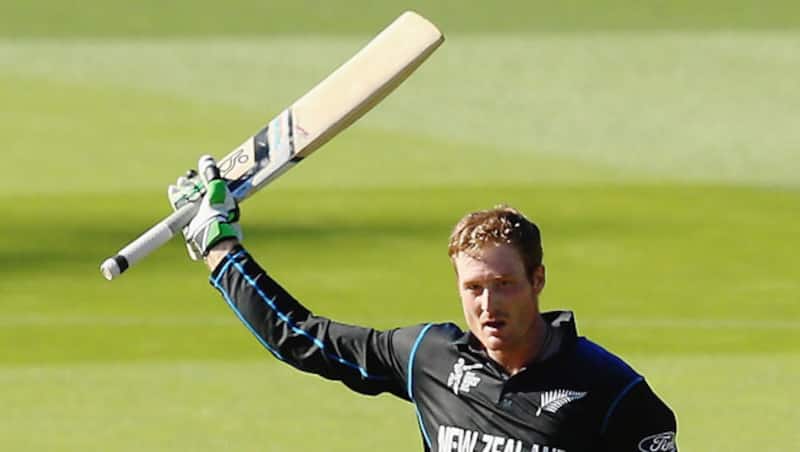 Martin Guptill slammed the first ODI double century for New Zealand © Getty Images