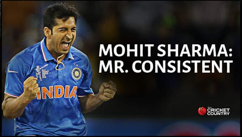Mohit Sharma has been in sparkling form in this World Cup so far © Getty Images