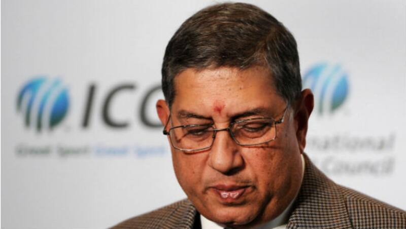 N Srinivasan is the president of ICC &Acirc;&copy; Getty Images