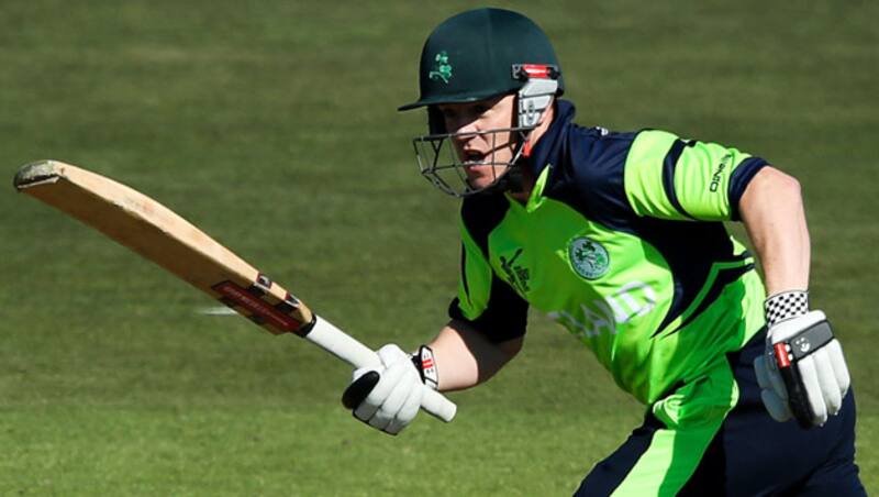 Niall O'Brien (above) was dismissed for a healthy 75 by Mohammed Shami after being caught by Umesh Yadav &Acirc;&copy; Getty Images
