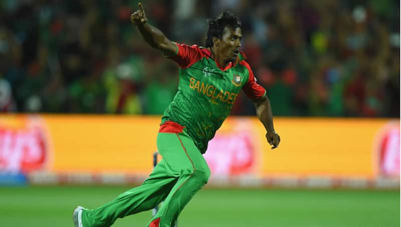 The enigma that is Rubel Hossain: charged with rape back home, he is playing World Cup on bail &mdash; and takes four wickets to send England packing &copy; Getty Images