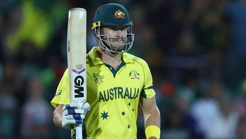 Shane Watson's 66-ball 64  was vital in guiding Australia to a six-wicket victory over Pakistan &Acirc;&copy; Getty Images