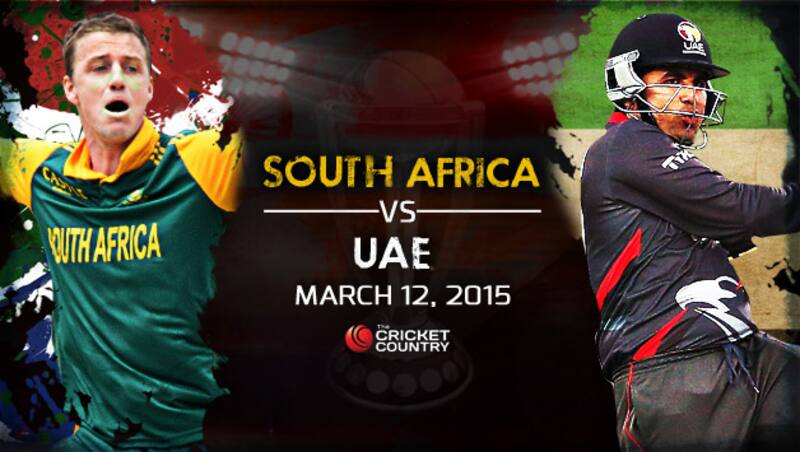 South Africa start the match as favourites against UAE &Acirc;&copy; Getty Images