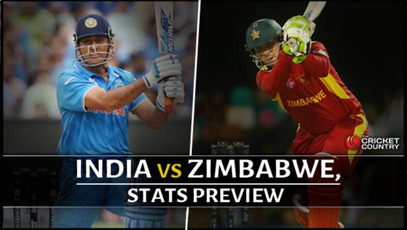 India (above) will remain at the top of the table and Zimbabwe will remain out of top four whatever may be the result &Acirc;&copy; Getty Images