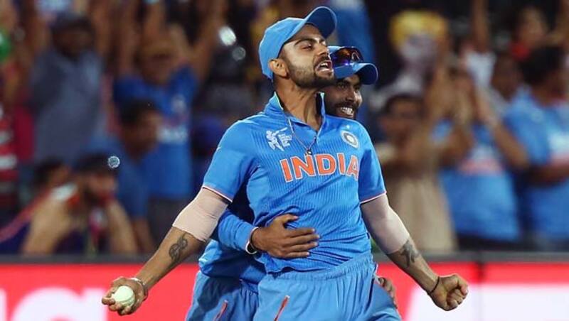 Stuart Thompson was unfortunately run out for a mere couple after miscommunication with John Mooney led Virat Kholi (above) hit the stumps directly &Acirc;&copy; Getty Images