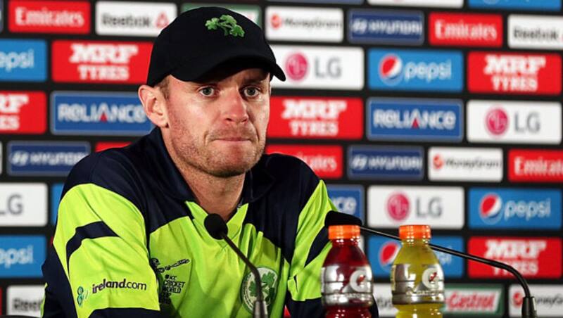 William Porterfield blamed the inability of Ireland to build on the momentum they gained after a strong start &Acirc;&copy; Getty Images