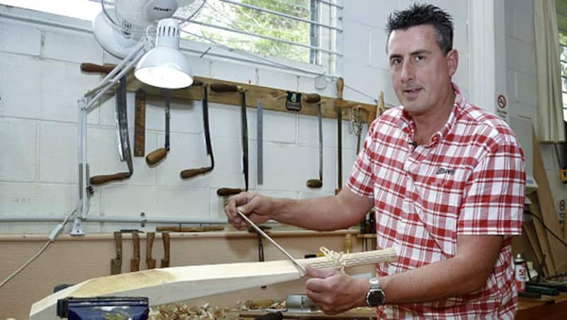 The technique behind the making of the bats &copy; Getty Images