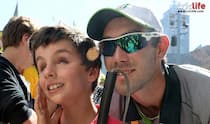Glenn Maxwell’s special fan at Federation Square celebration