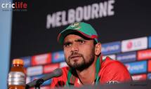 Ahmed Shehzad, Haris Sohail bring up 50 partnership against United Arab Emirates (UAE) in ICC Cricket World Cup 2015, Pool B match at Napier