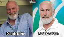 Dennis Lillee and Rudi Koertzen