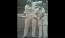 Look, who is coaching Robin Smith!