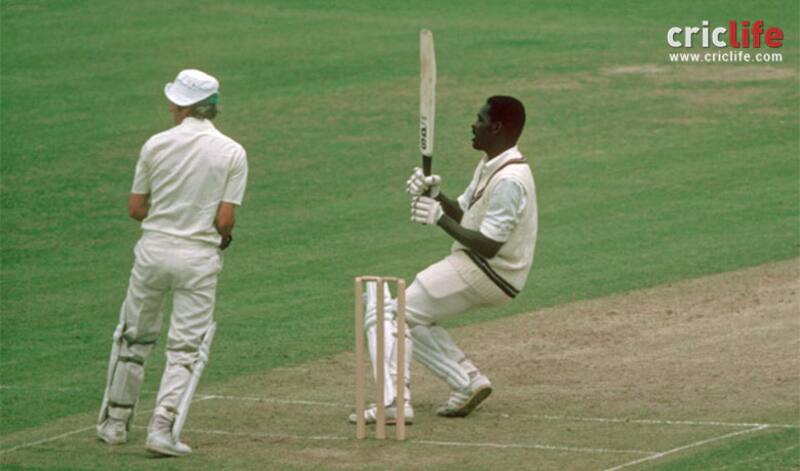 Collis King plays another attacking stroke en route to 86