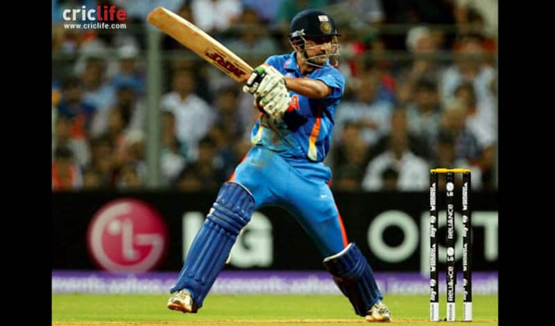 Gautam Gambhir cuts one en route to 97