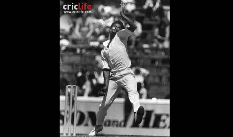 Kieth Boyce in action during the 1975 World Cup