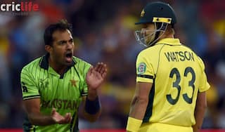 ICC Cricket World Cup 2015: Wahab Riaz, Shane Watson fined for misbehavior in Australia-Pakistan quarter-final clash