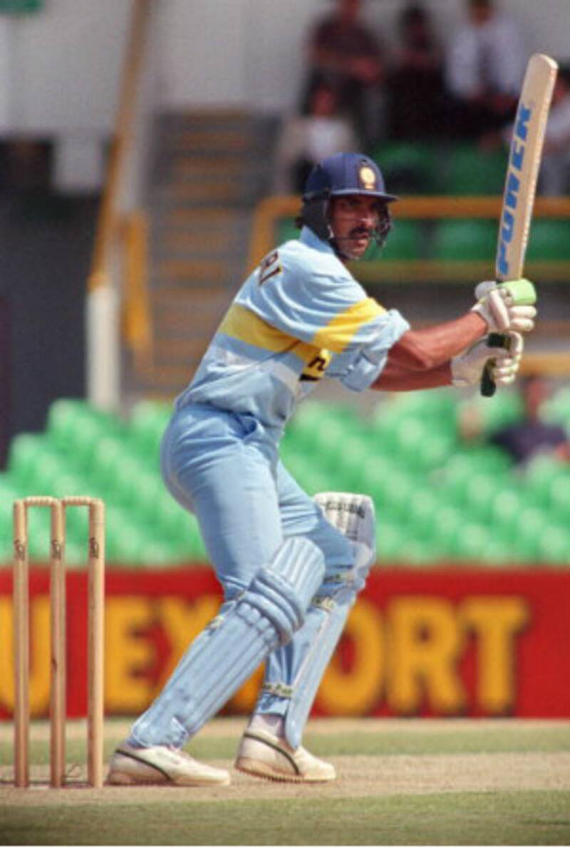 Did Ravi Shastri think that his 110-ball 33 will be the top score of the match? &Acirc;&copy; Getty Images