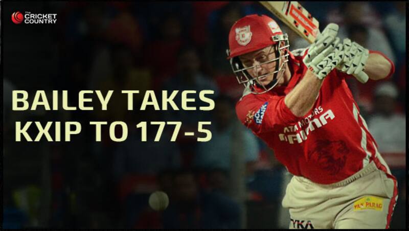 George Bailey scored his maiden IPL fifty &Acirc;&copy; IANS 