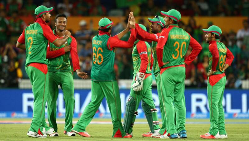 Bangladesh qualified for the knockout stages a World Cup for the first time &Acirc;&copy; Getty Images