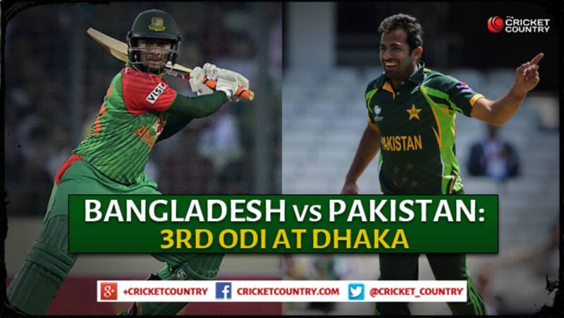 Bangladesh earlier recorded their first win against Pakistan in any format when they won the first ODI by 79 runs &copy; AFP