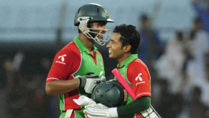 Tamim Iqbal has scored his 5th ODI hundred and gout for 132 © AFP