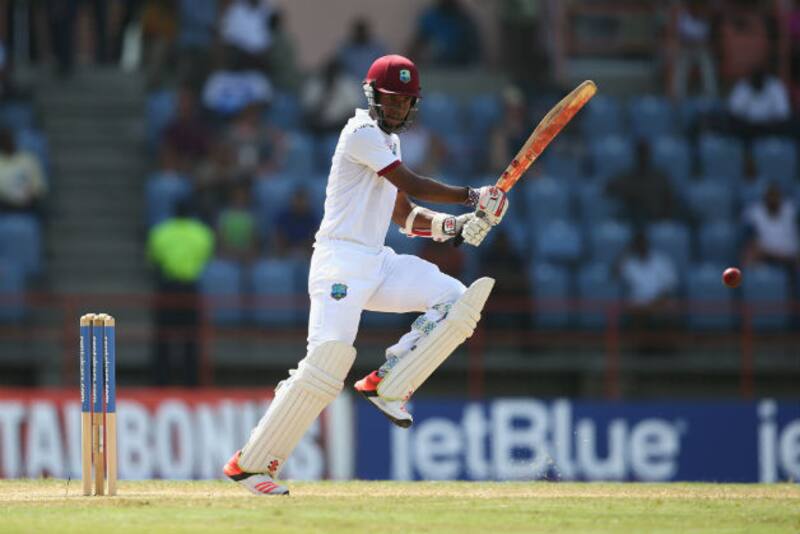Krigg Brathwaite scores a fighting half-century © Getty Images