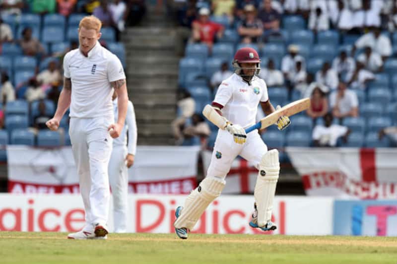 Devendra Bishoo added 52 runs for the last wicket with Shannon Gabriel © Getty Images