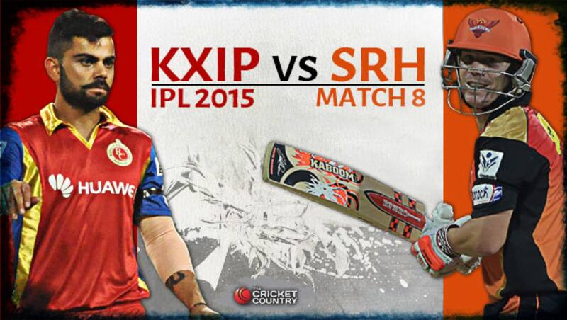 RCB vs SRH promises to be a thrilling contest © IANS