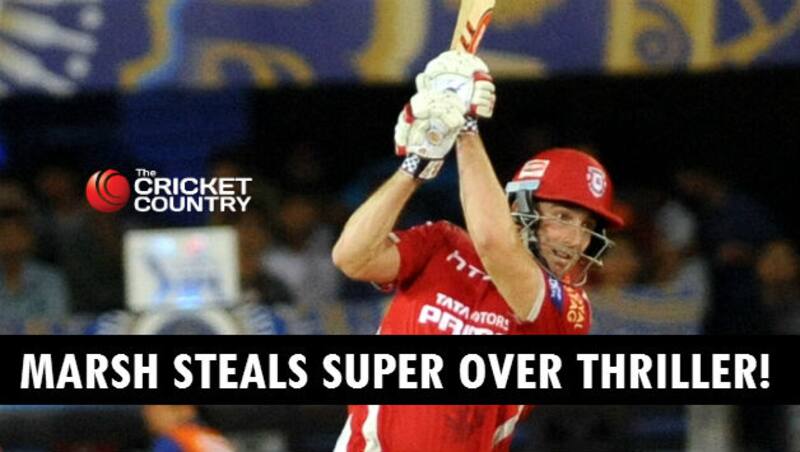 Shaun Marsh top scored for Kings XI Punjab and was superb in the Super Over too &Acirc;&copy; IANS (File Photo)
