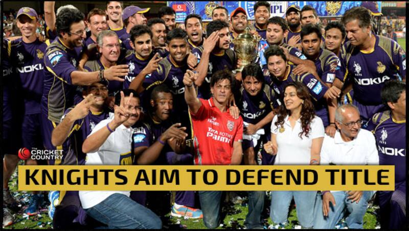 Kolkata Knight Riders defeated Kings XI Punjab in the final of the 2014 edition to win their second IPL trophy © Getty Images