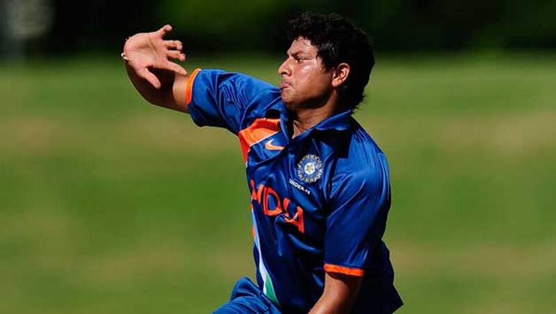 Kuldeep Yadav in action © Getty Images