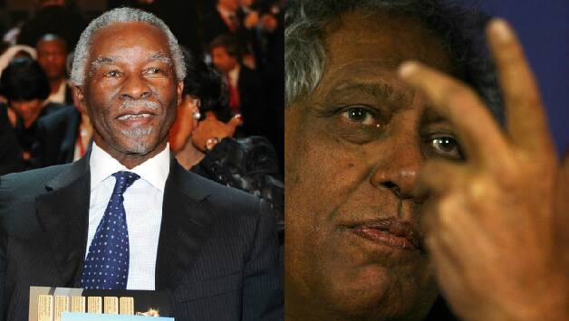 Partying with Thabo Mbeki (left) and Essop Pahad probably cost West Indians the Sussex match © Getty Images