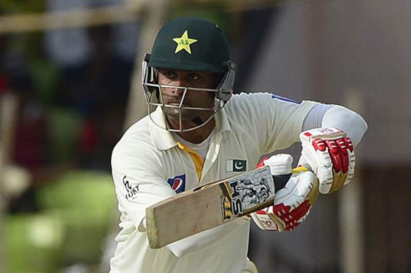 Mohammad Hafeez slammed a brilliant century © AFP