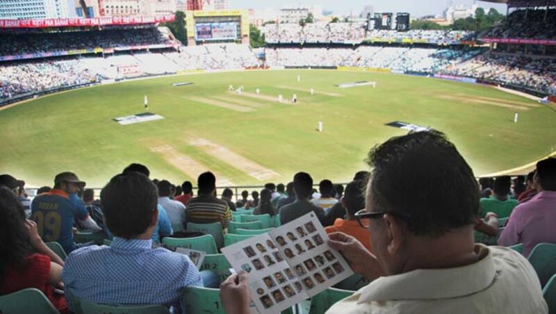 With a capacity of around 67,000 spectators, Eden Gardens has been called "cricket's answer to the Colosseum" &Acirc;&copy; IANS
