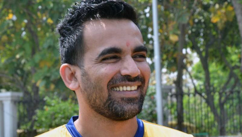 Dominic Joseph said Zaheer Khan (above) said how international cricketers play certain lines and lengths and how to do it bowl to them. Photo Courtesy - Delhi Daredevils.