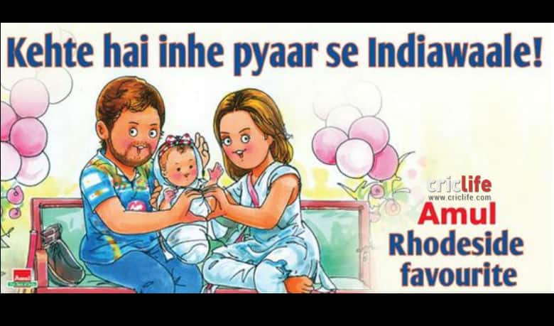 Jonty Rhodes names his daughter ‘India’