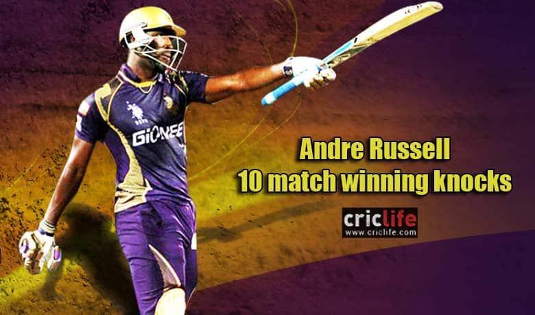 Andre Russell’s 10 innings that turned games on its head