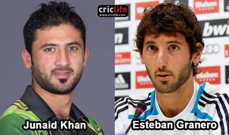 Junaid Khan and Esteban Granero