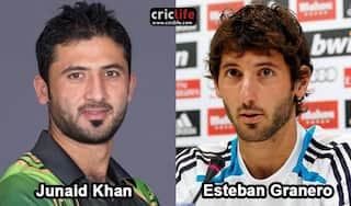 Junaid Khan and Esteban Granero