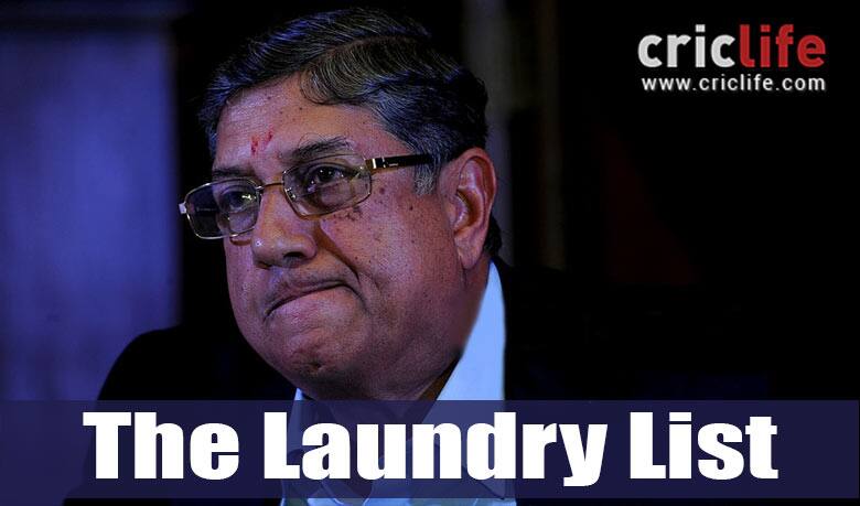 N Srinivasan and his many controversies