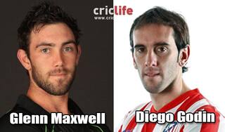 Glenn Maxwell and Diego Godin