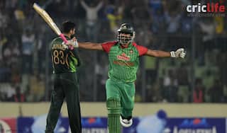 Tamim Iqbal celebrates his second hundred in a row; guides Bangladesh to their maiden ODI series triumph over Pakistan