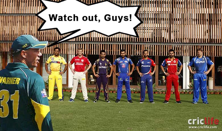 IPL 2015: Why David Warner didn’t turn up at the IPL 2015 opening ceremony