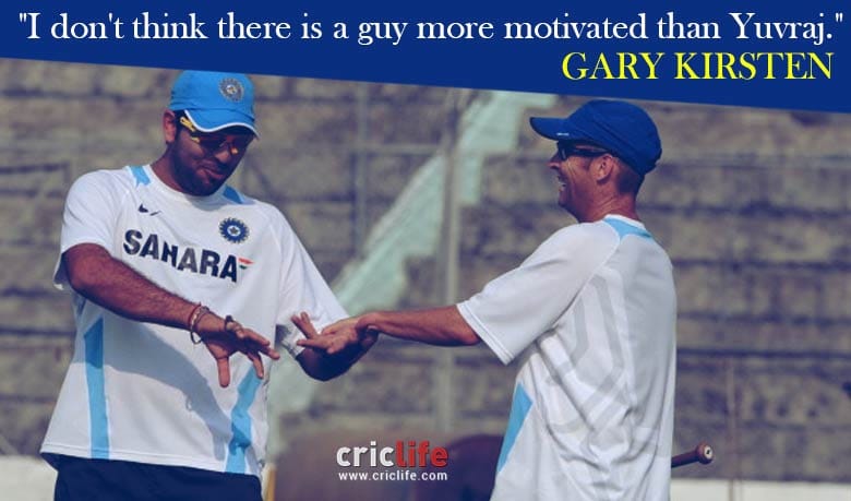Delhi Daredevils coach Gary Kirsten showers heaps of praise on Yuvraj Singh